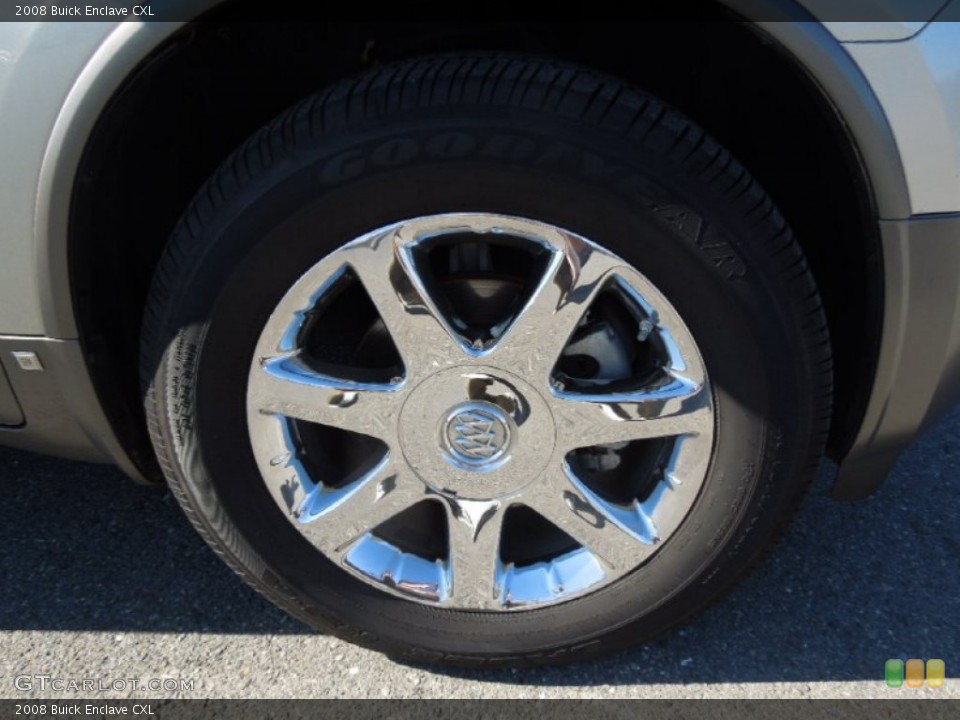 2008 Buick Enclave CXL Wheel and Tire Photo #76102339