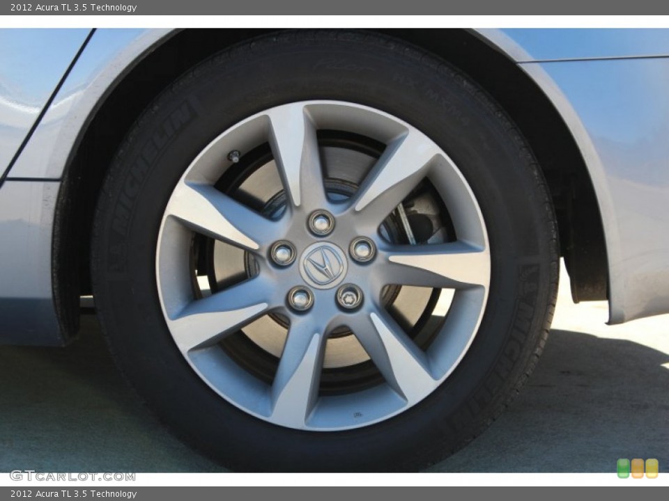 2012 Acura TL 3.5 Technology Wheel and Tire Photo #76102465
