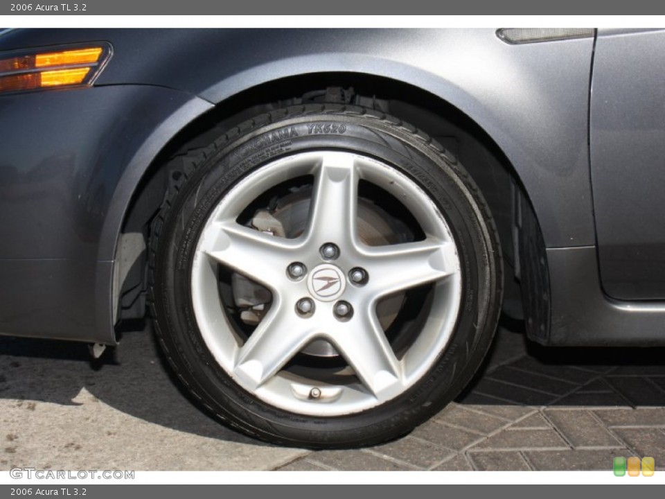 2006 Acura TL 3.2 Wheel and Tire Photo #76103369