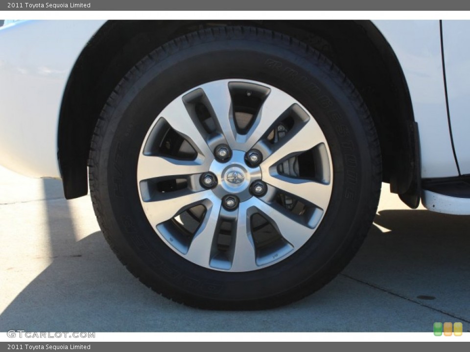 2011 Toyota Sequoia Limited Wheel and Tire Photo #76104185