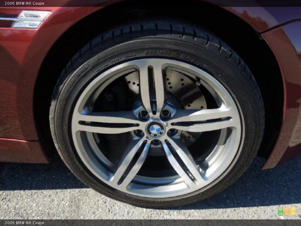2006 BMW M6 Coupe Wheel and Tire Photo #76104660