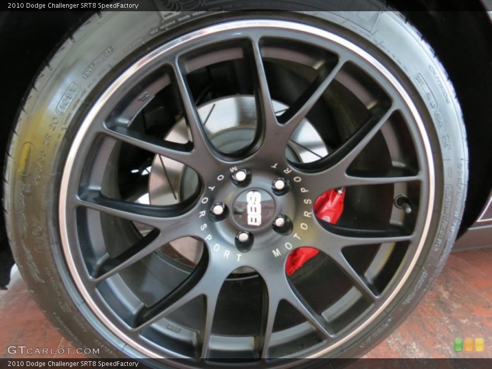 2010 Dodge Challenger SRT8 SpeedFactory Wheel and Tire Photo #76116197