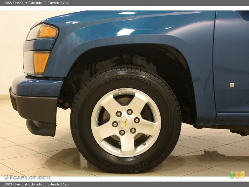2009 Chevrolet Colorado LT Extended Cab Wheel and Tire Photo #76119079