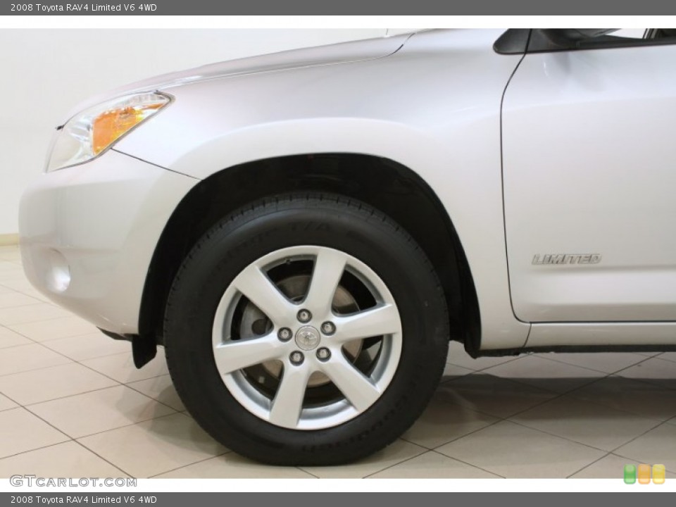2008 Toyota RAV4 Limited V6 4WD Wheel and Tire Photo #76119500