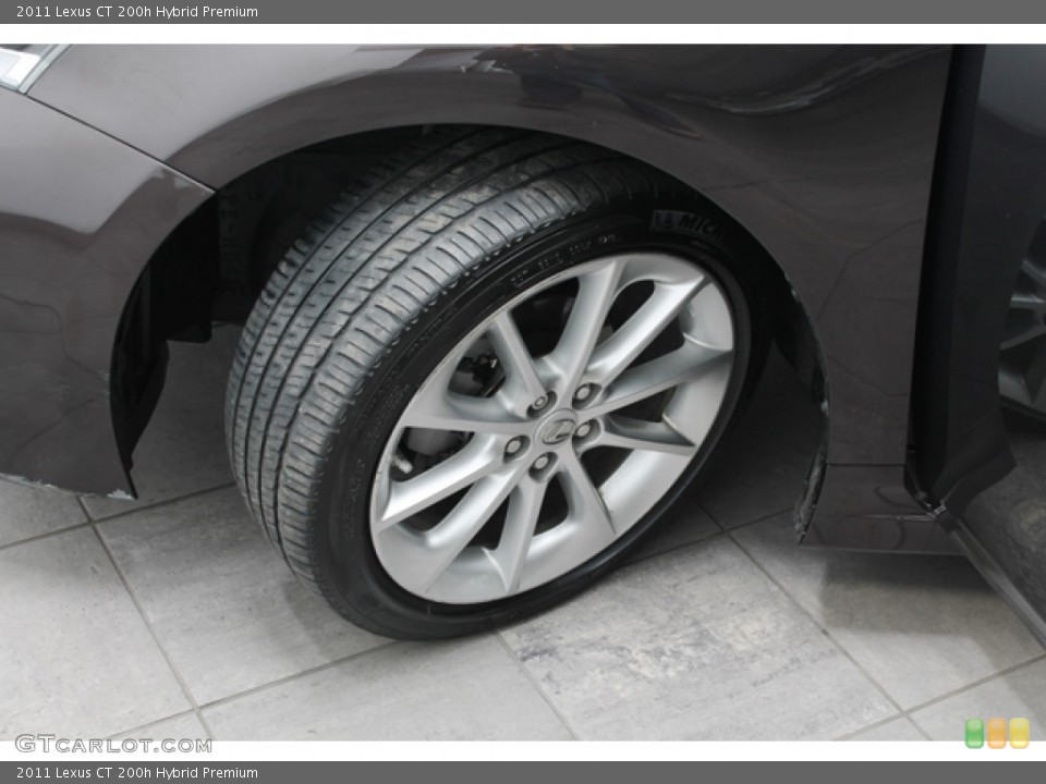 2011 Lexus CT 200h Hybrid Premium Wheel and Tire Photo #76139571