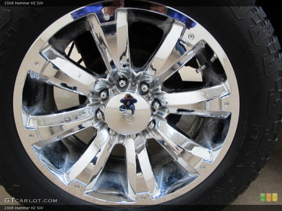 2006 Hummer H2 Custom Wheel and Tire Photo #76143297