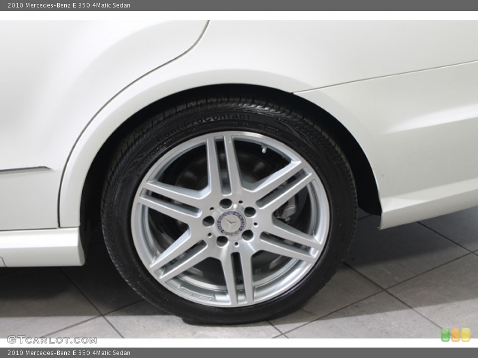 2010 Mercedes-Benz E 350 4Matic Sedan Wheel and Tire Photo #76143765