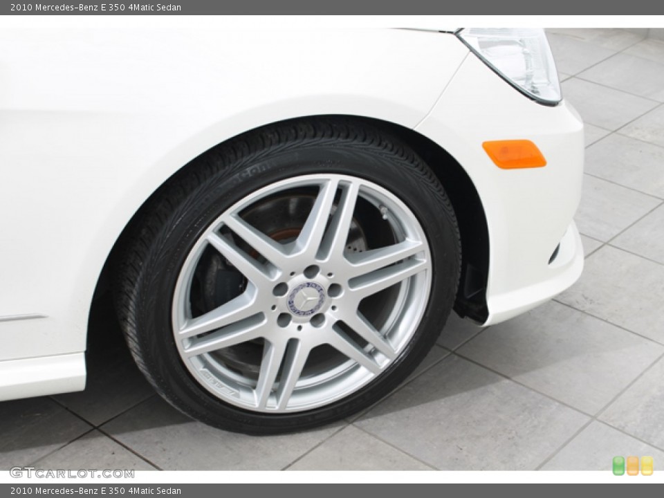 2010 Mercedes-Benz E 350 4Matic Sedan Wheel and Tire Photo #76143810