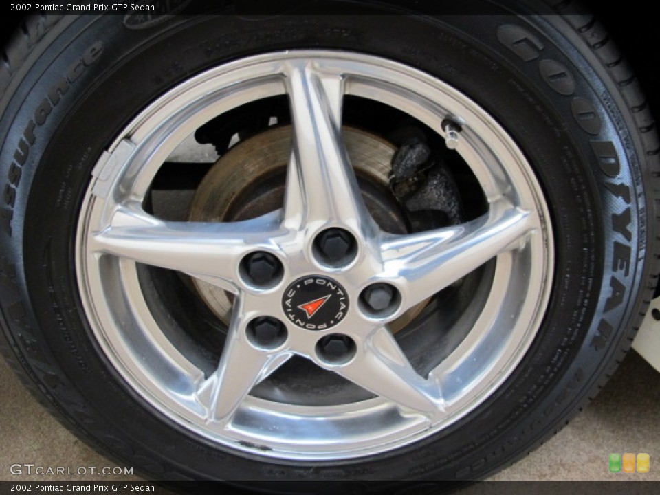 2002 Pontiac Grand Prix GTP Sedan Wheel and Tire Photo #76144194