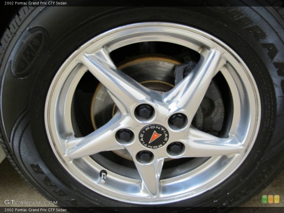 2002 Pontiac Grand Prix GTP Sedan Wheel and Tire Photo #76144212