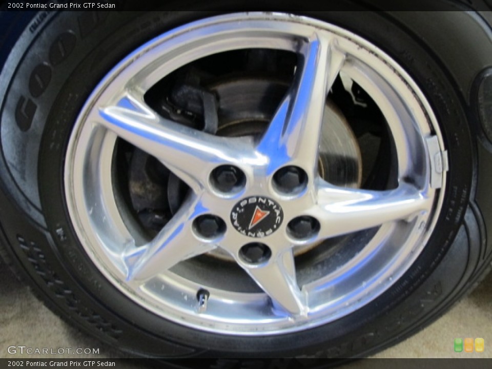 2002 Pontiac Grand Prix GTP Sedan Wheel and Tire Photo #76144233