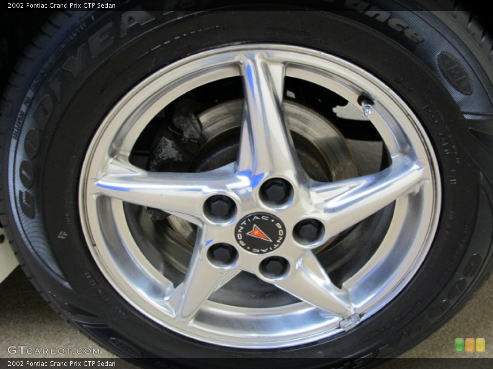 2002 Pontiac Grand Prix GTP Sedan Wheel and Tire Photo #76144254