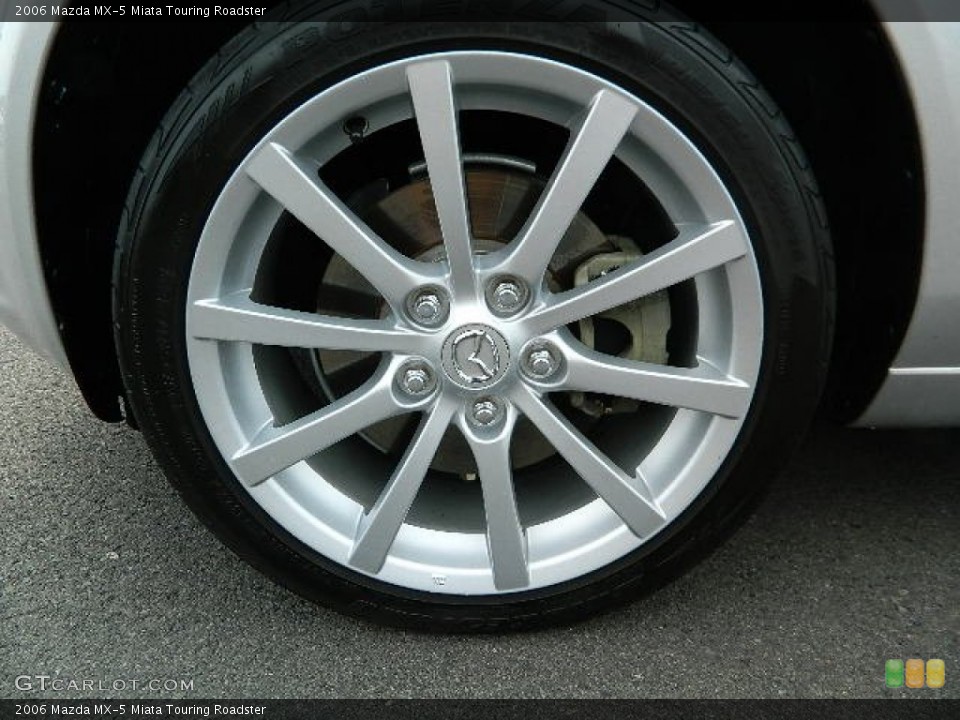 2006 Mazda MX-5 Miata Touring Roadster Wheel and Tire Photo #76147749