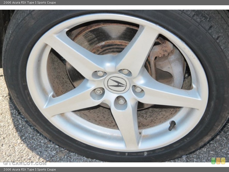 2006 Acura RSX Type S Sports Coupe Wheel and Tire Photo #76155978