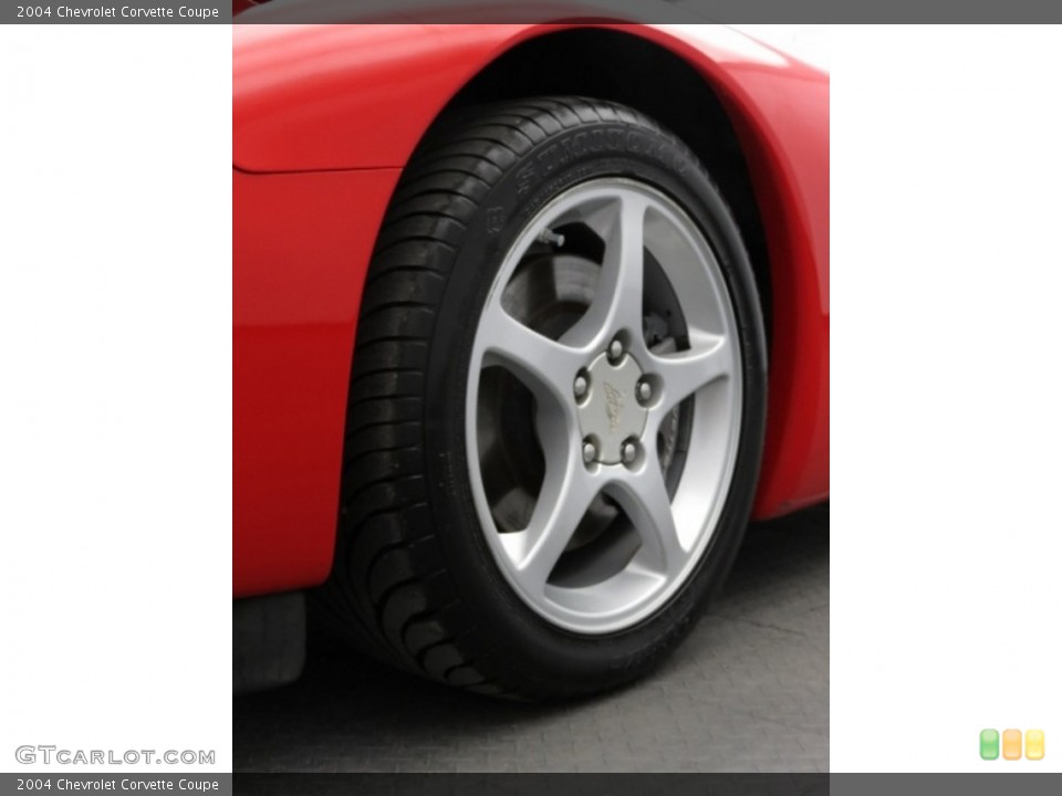 2004 Chevrolet Corvette Coupe Wheel and Tire Photo #76156014