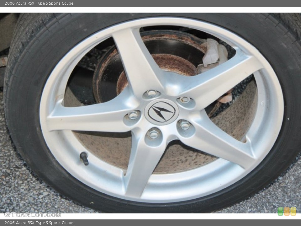 2006 Acura RSX Type S Sports Coupe Wheel and Tire Photo #76156087