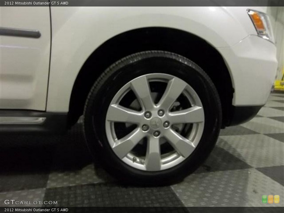 2012 Mitsubishi Outlander GT S AWD Wheel and Tire Photo #76167488