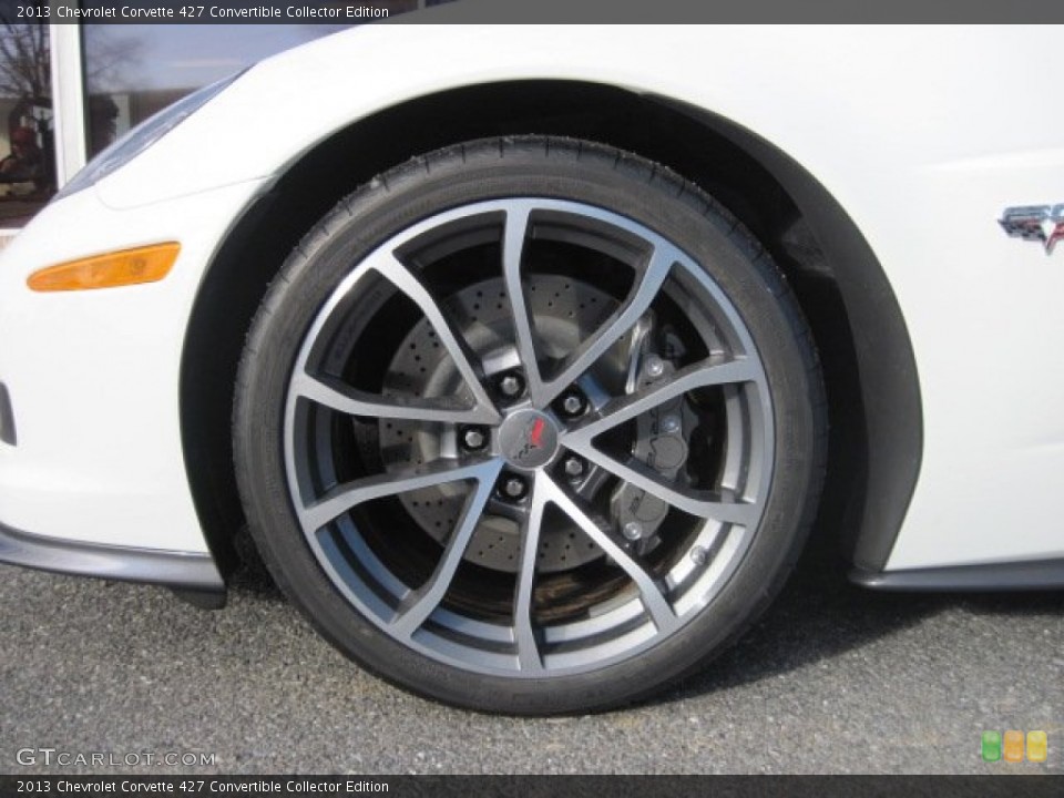 2013 Chevrolet Corvette 427 Convertible Collector Edition Wheel and Tire Photo #76175450