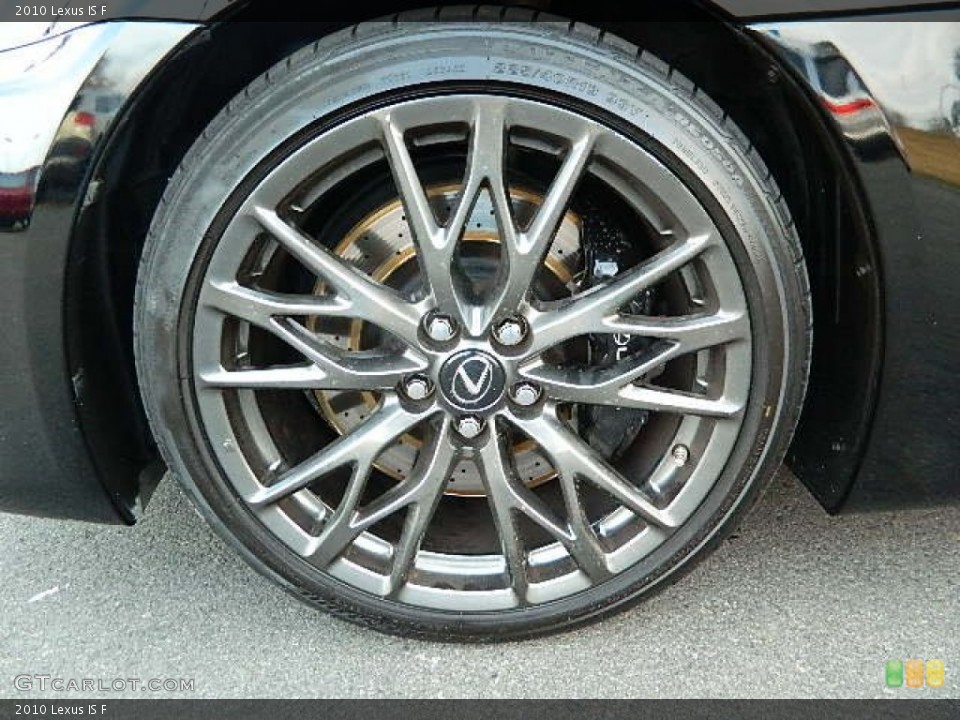 2010 Lexus IS F Wheel and Tire Photo #76176254