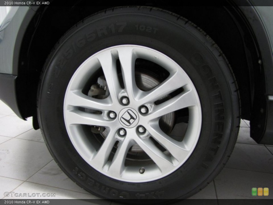 2010 Honda CR-V EX AWD Wheel and Tire Photo #76176445