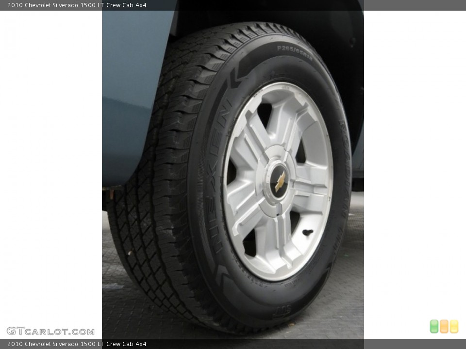 2010 Chevrolet Silverado 1500 LT Crew Cab 4x4 Wheel and Tire Photo #76176965