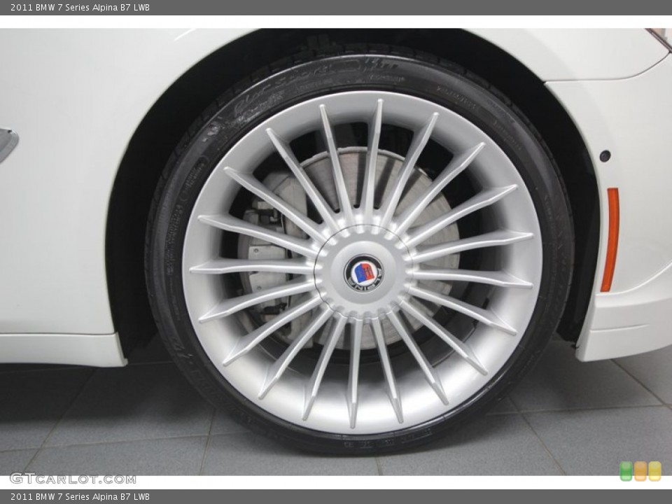 2011 BMW 7 Series Alpina B7 LWB Wheel and Tire Photo #76188625