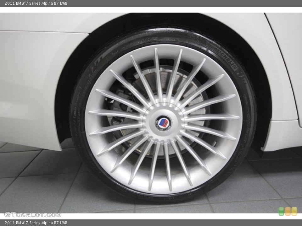 2011 BMW 7 Series Alpina B7 LWB Wheel and Tire Photo #76188668