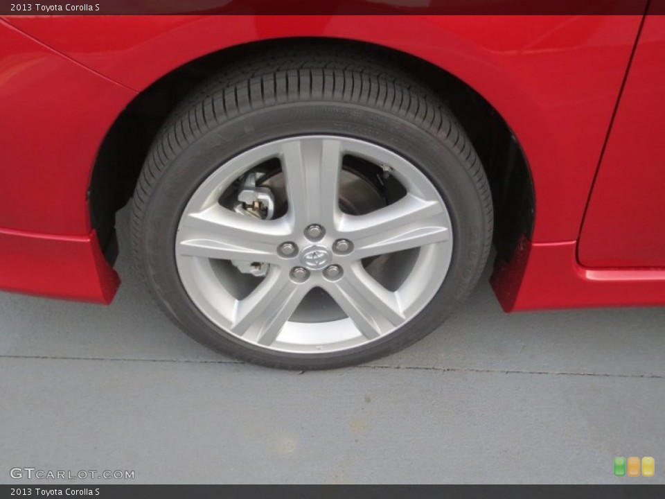 2013 Toyota Corolla S Wheel and Tire Photo #76194506