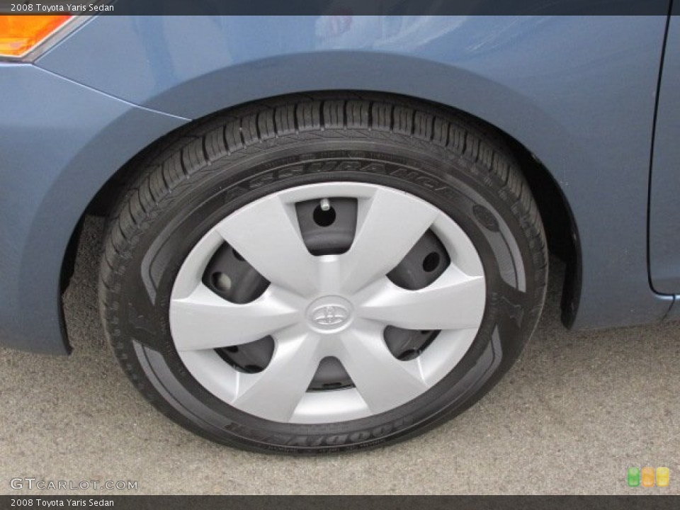 2008 Toyota Yaris Sedan Wheel and Tire Photo #76203506