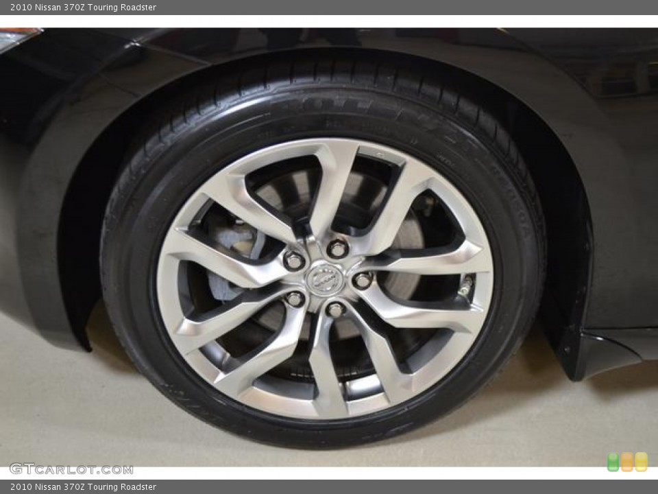 2010 Nissan 370Z Touring Roadster Wheel and Tire Photo #76207262