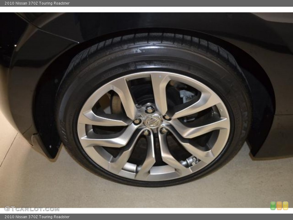 2010 Nissan 370Z Touring Roadster Wheel and Tire Photo #76207475