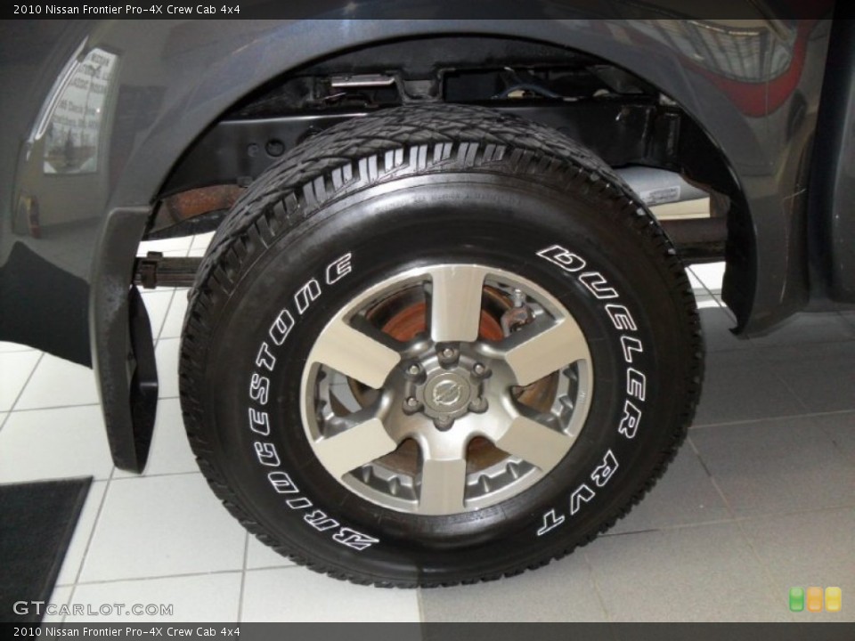 2010 Nissan Frontier Pro-4X Crew Cab 4x4 Wheel and Tire Photo #76207553