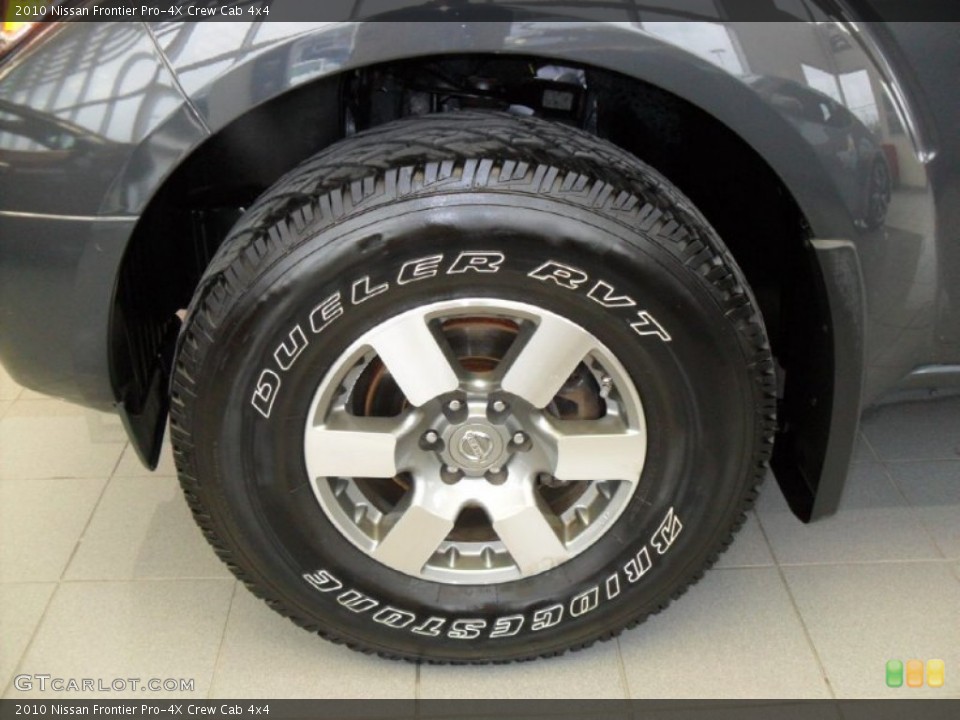 2010 Nissan Frontier Pro-4X Crew Cab 4x4 Wheel and Tire Photo #76207590