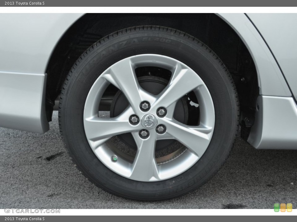 2013 Toyota Corolla S Wheel and Tire Photo #76220051
