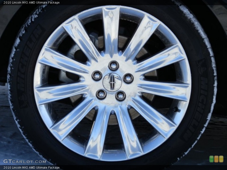 2010 Lincoln MKS AWD Ultimate Package Wheel and Tire Photo #76226360