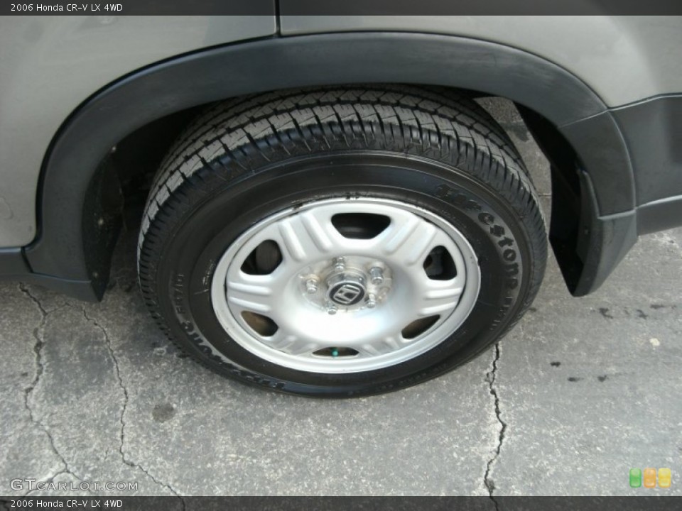 2006 Honda CR-V LX 4WD Wheel and Tire Photo #76233749