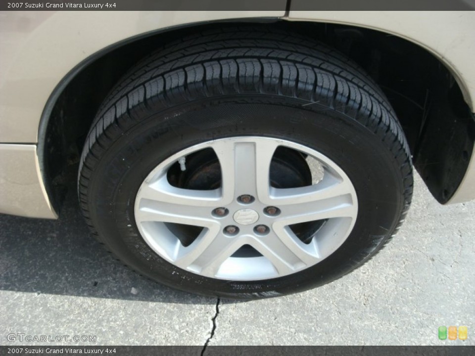 2007 Suzuki Grand Vitara Luxury 4x4 Wheel and Tire Photo #76234013