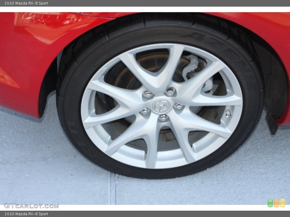 2010 Mazda RX-8 Sport Wheel and Tire Photo #76236078