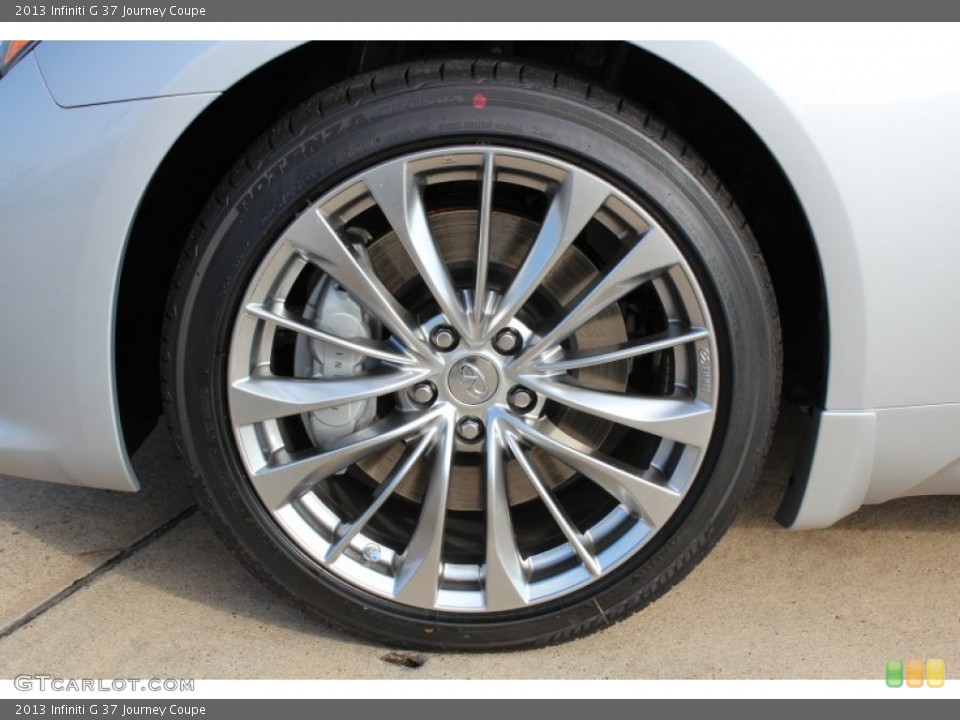 2013 Infiniti G 37 Journey Coupe Wheel and Tire Photo #76236404