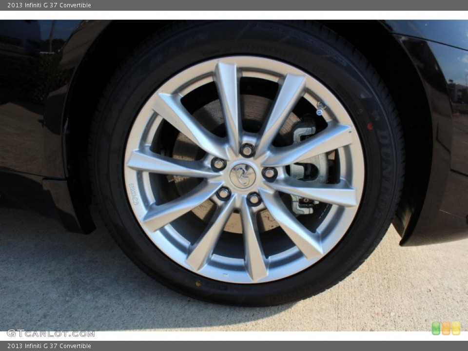 2013 Infiniti G 37 Convertible Wheel and Tire Photo #76237201