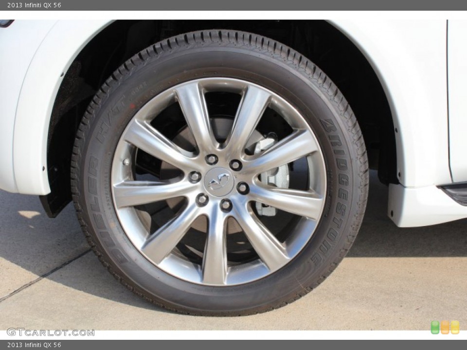 2013 Infiniti QX 56 Wheel and Tire Photo #76239255