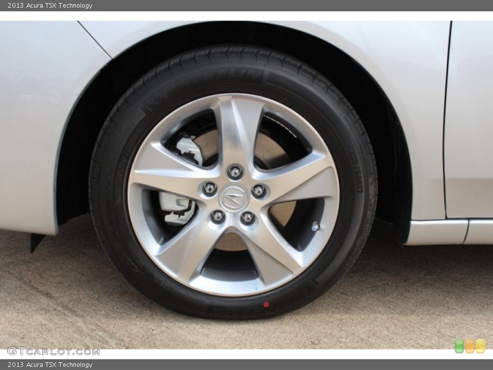 2013 Acura TSX Technology Wheel and Tire Photo #76241981