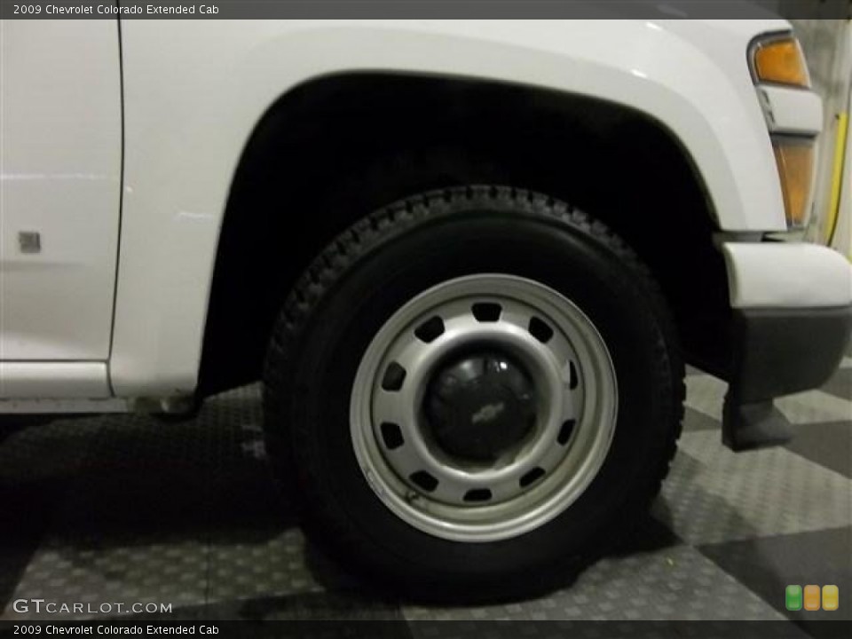 2009 Chevrolet Colorado Extended Cab Wheel and Tire Photo #76242053
