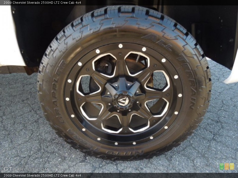 2009 Chevrolet Silverado 2500HD Custom Wheel and Tire Photo #76242179