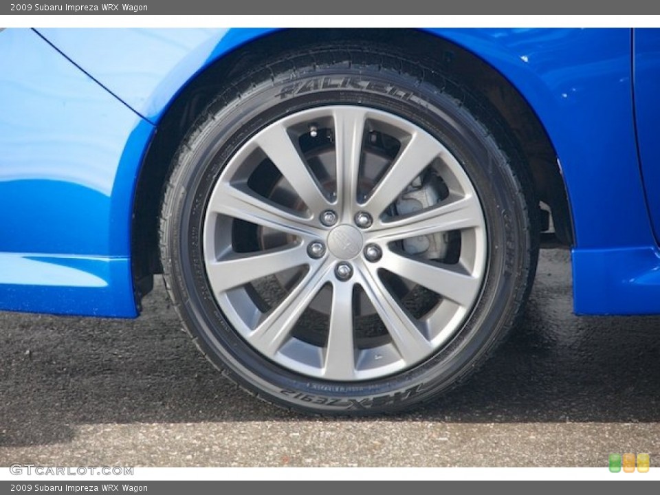 2009 Subaru Impreza WRX Wagon Wheel and Tire Photo #76247066