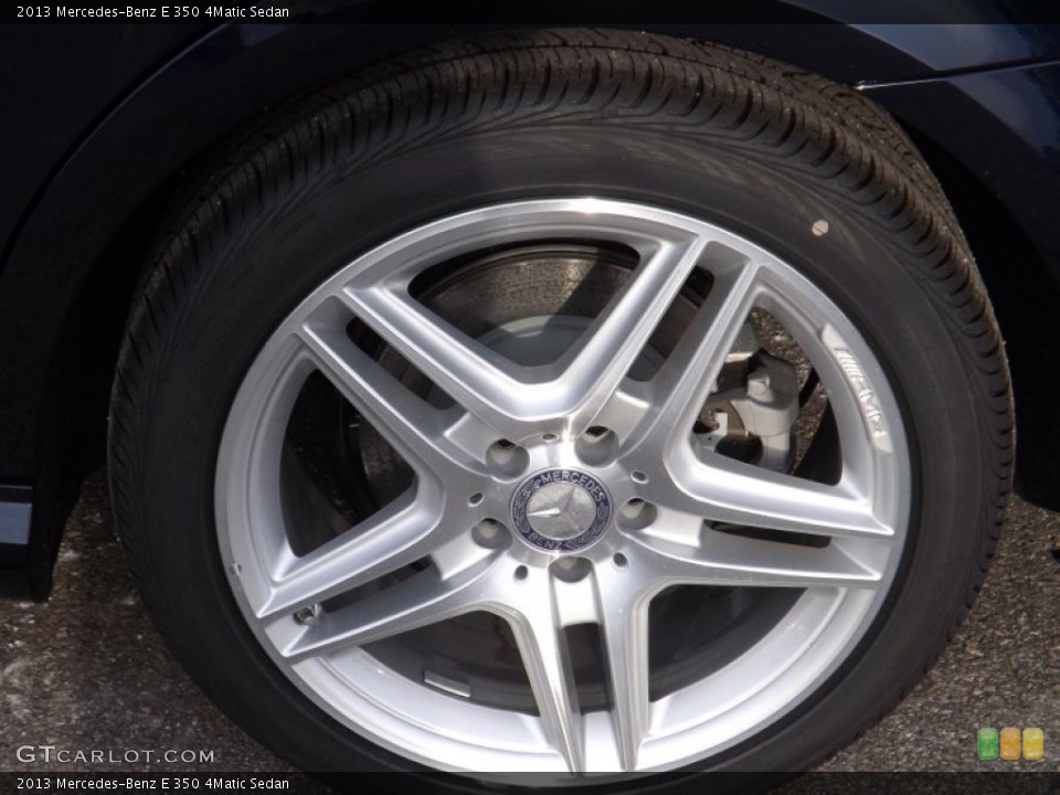 2013 Mercedes-Benz E 350 4Matic Sedan Wheel and Tire Photo #76248994