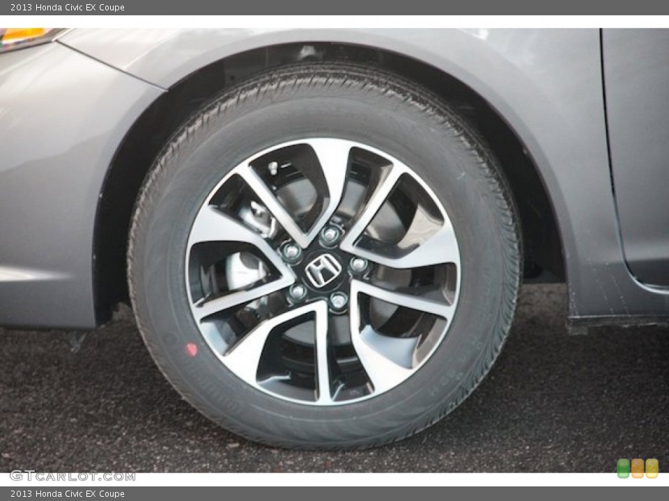 2013 Honda Civic EX Coupe Wheel and Tire Photo #76249439