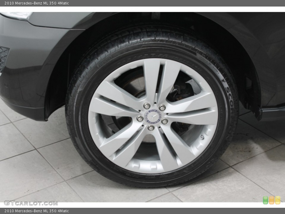 2010 Mercedes-Benz ML 350 4Matic Wheel and Tire Photo #76253233