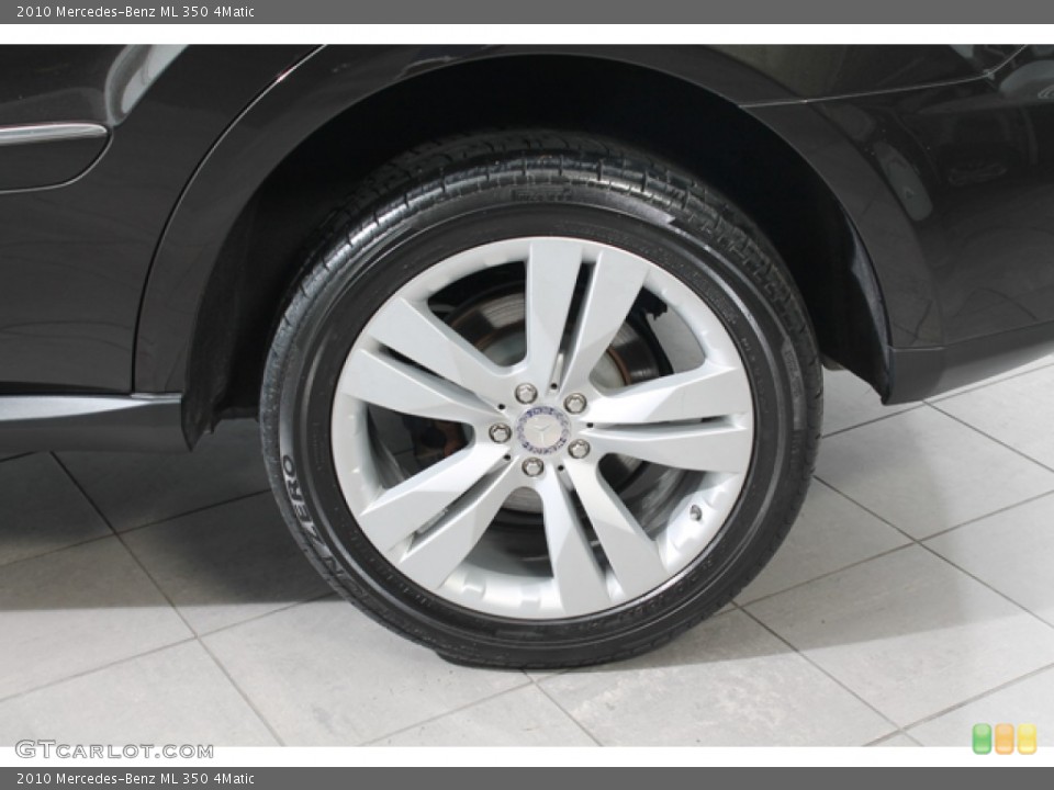 2010 Mercedes-Benz ML 350 4Matic Wheel and Tire Photo #76253279