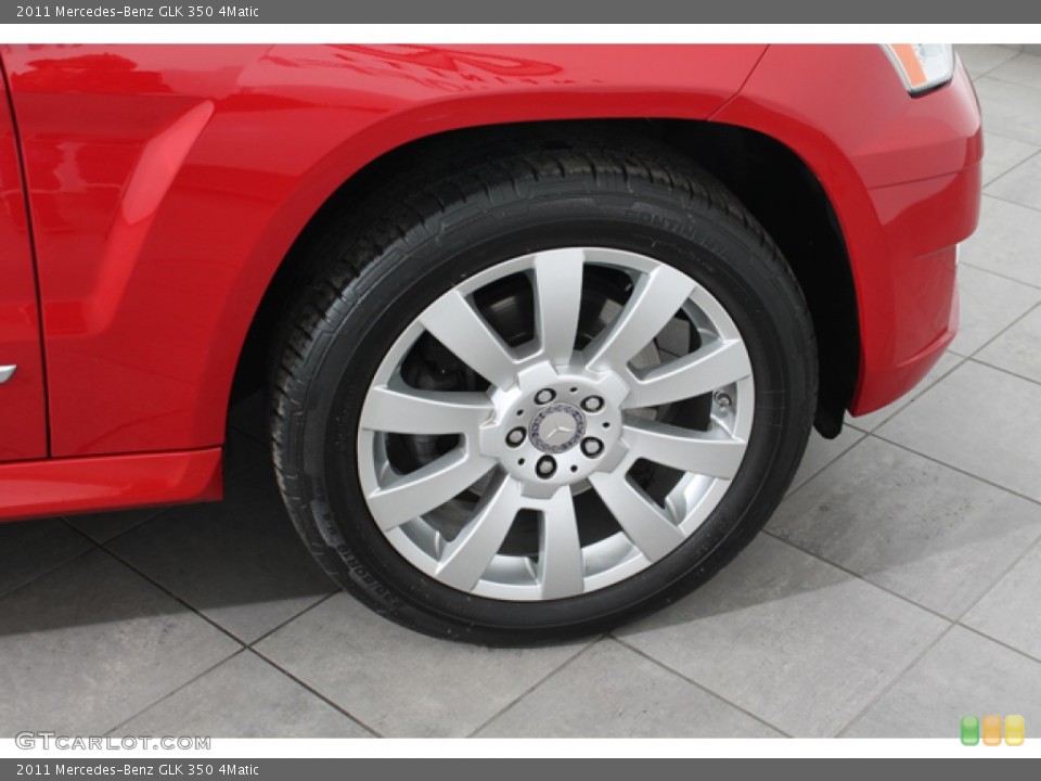 2011 Mercedes-Benz GLK 350 4Matic Wheel and Tire Photo #76254341